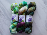 LOTHLORIEN Indie-Dyed Yarn on Squoosh DK - Purple Lamb
