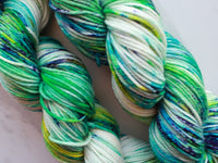 GALADRIEL'S GIFT Indie-Dyed Yarn on Squoosh DK - Purple Lamb