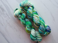 GALADRIEL'S GIFT Indie-Dyed Yarn on Squoosh DK - Purple Lamb