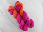 GARNET AND TOPAZ on Sock Perfection - Assigned Pooling Colorway
