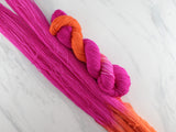 GARNET AND TOPAZ on Sock Perfection - Assigned Pooling Colorway