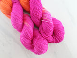 GARNET AND TOPAZ on Sock Perfection - Assigned Pooling Colorway