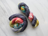 GIRL WITH A PEARL EARRING Hand-Dyed Yarn on So Silky Sock - Purple Lamb