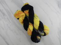 HONEY BEE Hand-Dyed Yarn on Squoosh DK - Purple Lamb