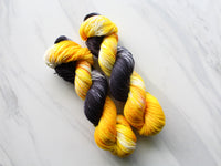 HONEY BEE on Sock Perfection - Purple Lamb