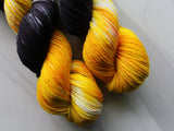 HONEY BEE on Sock Perfection - Purple Lamb