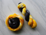 HONEY BEE on Sock Perfection - Purple Lamb
