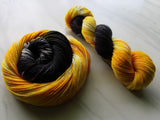 HONEY BEE on Sock Perfection - Purple Lamb