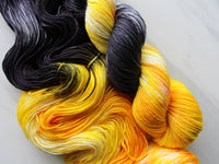 HONEY BEE on Sock Perfection - Purple Lamb