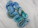 HOPE BY GEORGE WATTS Indie-Dyed Yarn on Squoosh DK - Purple Lamb