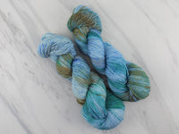 HOPE BY GEORGE WATTS Indie-Dyed Yarn on Feather Sock - Purple Lamb