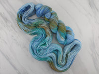HOPE BY GEORGE WATTS Indie-Dyed Yarn on Feather Sock - Purple Lamb