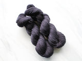 LITTLE BLACK DRESS Indie-Dyed Yarn on Sock Perfection - Purple Lamb