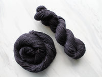 LITTLE BLACK DRESS Indie-Dyed Yarn on Sock Perfection - Purple Lamb
