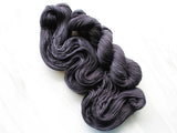 LITTLE BLACK DRESS Indie-Dyed Yarn on Sock Perfection - Purple Lamb
