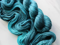ANNUNCIATION BLUE on So Silky Sock - Purple Lamb