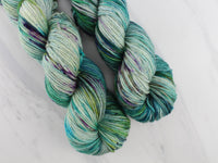THE HANDS OF THE KING Hand-Dyed Yarn on Squoosh DK - Purple Lamb