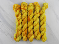 SUNFLOWER MINI SKEIN on Splendid Sock - Purple Lamb