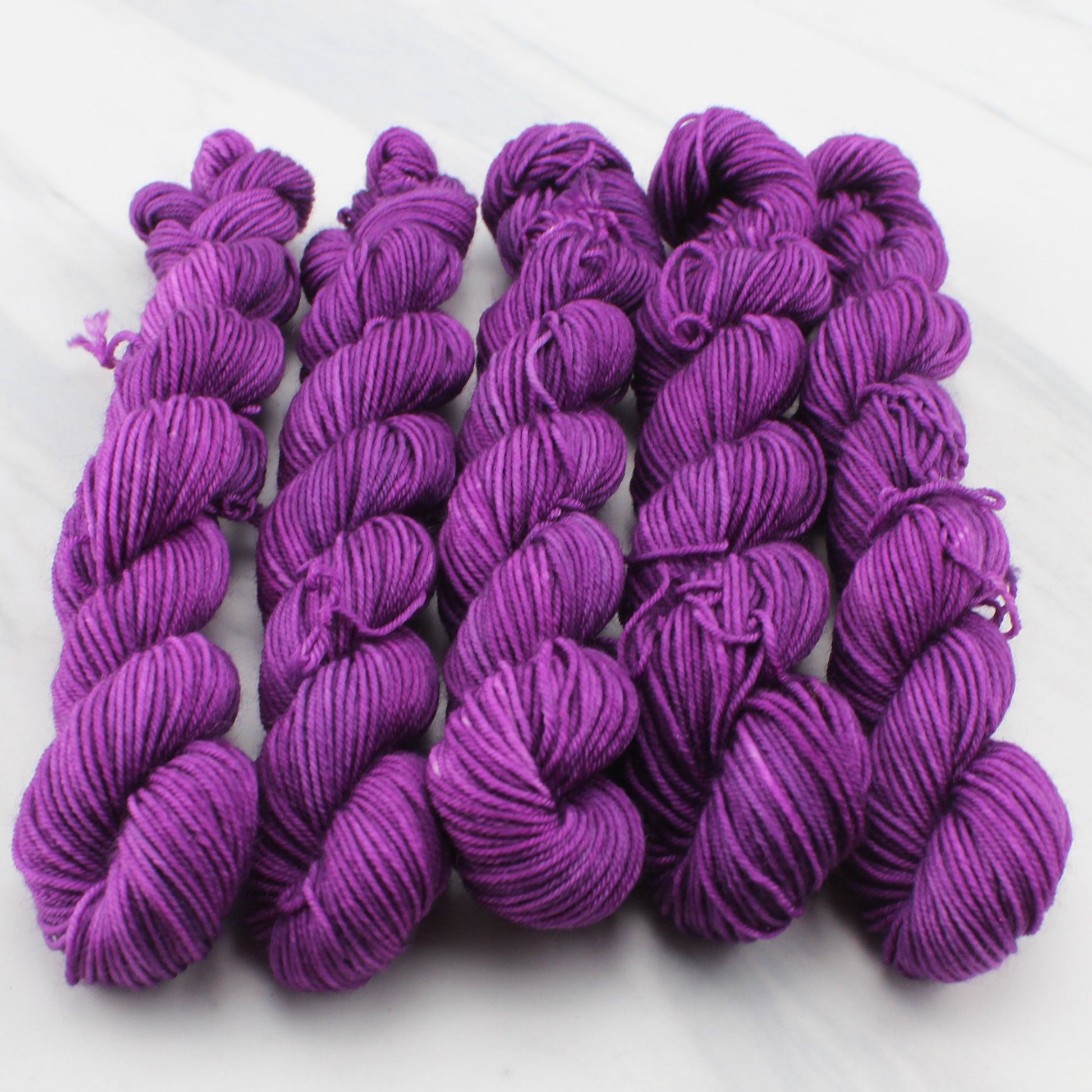 EGGPLANT MINI SKEIN on Splendid Sock - Purple Lamb