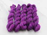 EGGPLANT MINI SKEIN on Splendid Sock - Purple Lamb