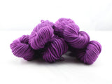 EGGPLANT MINI SKEIN on Splendid Sock - Purple Lamb