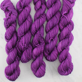 EGGPLANT MINI SKEIN on Splendid Sock - Purple Lamb