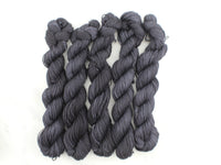 LITTLE BLACK DRESS MINI SKEIN on Splendid Sock - Purple Lamb