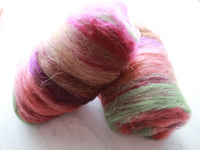 ANACHRONISM Art Batt for Spinning and Felting - Purple Lamb