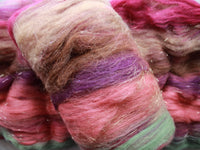 ANACHRONISM Art Batt for Spinning and Felting - Purple Lamb