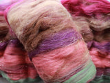 ANACHRONISM Art Batt for Spinning and Felting - Purple Lamb
