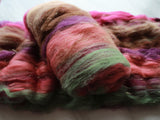 ANACHRONISM Art Batt for Spinning and Felting - Purple Lamb