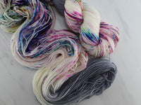 IT'S COMPLICATED Indie-Dyed Yarn on Super Sport - Assigned Pooling Version