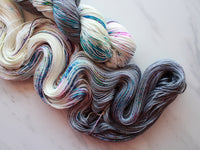 IT'S COMPLICATED on So Silky Sock - Purple Lamb