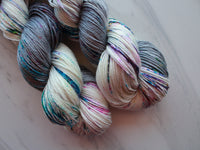 IT'S COMPLICATED on So Silky Sock - Purple Lamb