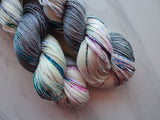 IT'S COMPLICATED on So Silky Sock - Purple Lamb