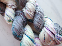 IT'S COMPLICATED on So Silky Sock - Purple Lamb