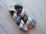 IT'S COMPLICATED on So Silky Sock - Purple Lamb