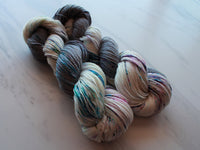 IT'S COMPLICATED on So Silky Sock - Purple Lamb