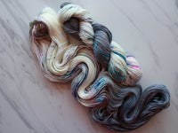 IT'S COMPLICATED on So Silky Sock - Purple Lamb