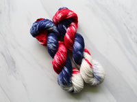 LIBERTY Hand-Dyed Yarn on Sock Perfection - Purple Lamb