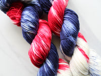 LIBERTY Hand-Dyed Yarn on Sock Perfection - Purple Lamb