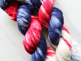 LIBERTY Hand-Dyed Yarn on Sock Perfection - Purple Lamb