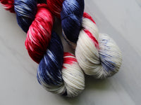 LIBERTY Hand-Dyed Yarn on Sock Perfection - Purple Lamb