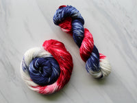LIBERTY Hand-Dyed Yarn on Sock Perfection - Purple Lamb