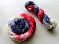 LIBERTY Hand-Dyed Yarn on Sock Perfection - Purple Lamb