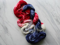 LIBERTY Hand-Dyed Yarn on Sock Perfection - Purple Lamb
