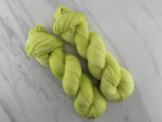 LIME GELATO Indie-Dyed Yarn on Feather Sock