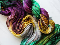 LOTHLORIEN Indie-Dyed Yarn on Squoosh DK - Purple Lamb