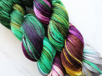 LOTHLORIEN Indie-Dyed Yarn on Squoosh DK - Purple Lamb