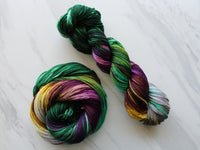 LOTHLORIEN Indie-Dyed Yarn on Squoosh DK - Purple Lamb